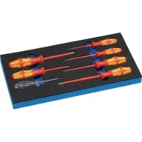 Wera Gereedschapsmodule | 7-delig 1/3-module | sleuf / PH | VDE sl.PH spann.tester. | 1 stuk - S4000871290 S4000871290