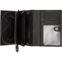 The Chesterfield Brand Leren Portemonnee Seattle Wallet Black Zwart