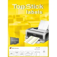 Topstick TOP STICK Universal-Etiketten, 105 x 35 mm, weiá