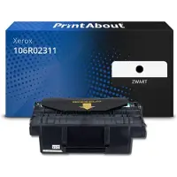 PrintAbout Toner 106R02311 Zwart geschikt voor Xerox