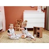 Meyco Baby Animal baby zomer slaapoverall jumper - multicolour - 80cm - 0.5 TOG