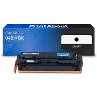 PrintAbout Toner 045H BK Zwart Hoge capaciteit geschikt voor Canon