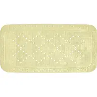Spirella Badmat Antislip – Badkuip Mat met Zuignappen – Douche Mat Antislip voor Bad en Douche – Met Afvoergat
