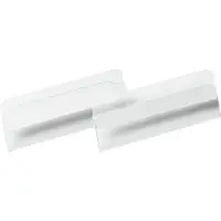 Durable Duurzaam Hard Cover labeletui, B 100 x H 38 mm, zelfklevend, met permanente kleefstrip, verwijderbaar zonder lijmresten, PET harde film, transparant