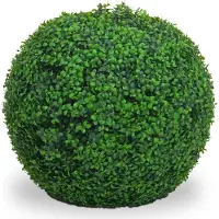 MCW Kunststruik -L77, bol decoratieve plant buxus, buiten Ø 55cm ~ groen