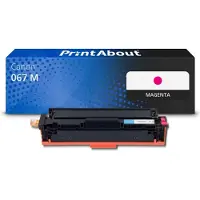 PrintAbout Toner 067 M Magenta geschikt voor Canon