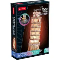 Cubicfun Pisa (Night Edition) - 3D Puzzel (42 stukjes)