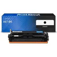 PrintAbout Toner 067 BK Zwart geschikt voor Canon