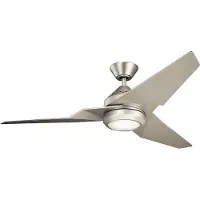 Elstead Lighting Plafondventilator Jade | 152cm | Indoor | Nikkel