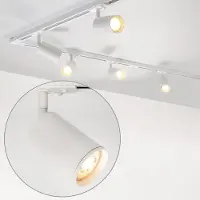 LumenXL 1-fase railsysteem set van 3 meter met Jill spots, wit