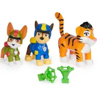 Paw Patrol Jungle Pups - Chase met Tracker en Tijger - speelfiguren met projectielwerper