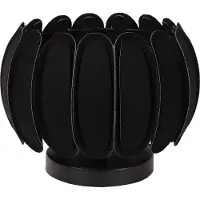 Lucide SPENCER - Tafellamp - Ø 30 cm - 1xE27 - Zwart