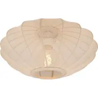Lucide Plafondlamp Corina zand bruin Ø 40cm