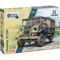 Italeri Modelbouwpakket Auto - 0233 Chevrolet 15 CWT Truck UK D-Day 80th Anniversary Plastic - 1:35 - Modelbouw