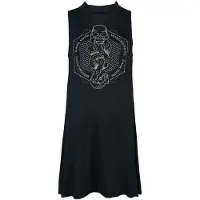 Harry Potter Mini-jurk - Dark Mark - S tot M - voor Vrouwen - zwart - Maat S