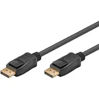 Goobay DisplayPort kabel | DP1.4 (8K 60Hz) | HBR3 (32.4Gbit/s) | VESA gecertificeerd | 1 meter