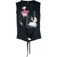 Alice Au Pays Des Merveilles - Disney Top - Alice - Wording - S tot XXL - voor Vrouwen - zwart | Maat XXL