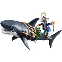 Playmobil 71793 reuzenhaai met piraat