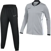 Nike Academy 25 Trainingspak Full-Zip Kids Grijs Zwart Wit