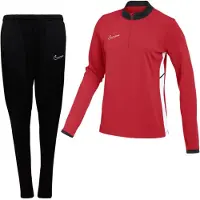 Nike Academy 25 Trainingspak 1/4-Zip Dames Rood Zwart Wit
