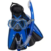 Mares - Kid's Set X-One Pirate - Snorkelset 30-34 - S, blauw