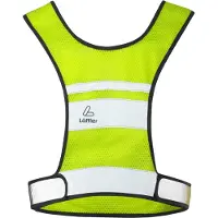 Löffler Reflective Gilet Groen 2XL