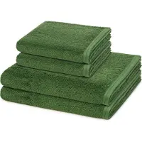 Vossen Sonstiges 2 X handdoek 2 X douchehanddoek - in set 4 pack Vegan Life
