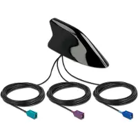 DeLOCK Multi-band antenne - FAKRA D contactdoos naar FAKRA Z contactdoos