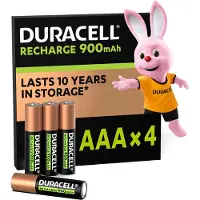 Duracell Recharge Ultra AAA-batterijen 4 stuks