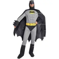 Atosa Batman Man Costume Grijs XL Kinderen