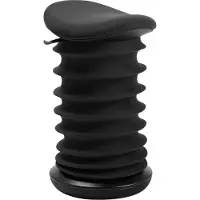 Topstar Sitness 4D kruk - ergonomisch - in hoogte verstelbaar - B 375 x D 360 x H 530-640 mm - stoffen bekleding - zwart