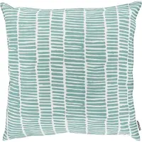 Unique living sierkussen bliss outdoor aqua blue -45x45cm