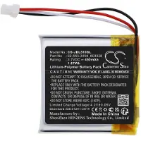 123accu JBL 603028 accu (3.7 V, 450 mAh, huismerk)