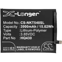 123accu Nokia HQ430 accu (3.8 V, 3900 mAh, huismerk)