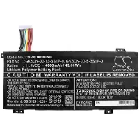 Cameron Sino Medion 40068133 / GK5CN-00-B-3S1P-0 accu (11.4 V, 4000 mAh, huismerk)