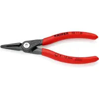 Knipex precisie borgringtang, conform DIN 5256C, lengte 140 mm, diameter 8,0-13,0 mm, verzinkt - 48 11 J0 SB