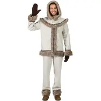 Boland - Kostuum Nanook (XL) - Volwassenen - Eskimo - Eskimo