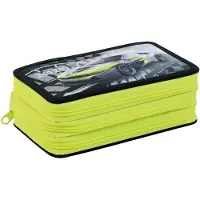 Eberhard Faber etui - gevuld - 36 delig - 3 laags - race auto - EF-577571