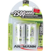 Ansmann Oplaadbare C batterij (baby) maxE HR14 NiMH 1.2 V 2500 mAh 2 stuk(s)