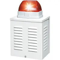 ABUS SG1650 Alarmsirene met flitslicht 110 dB Rood Binnen, Buiten 12 V/DC