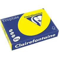 Clairefontaine Zonnegeel A4 Gekleurd papier 80 grams (500 vel)