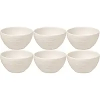 Villeroy & Boch Schaal Manufacture Rock Blanc (6-Delig)