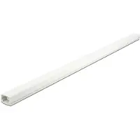 DeLOCK Kunststof kabelgoot met cover en zelfklevende plakstrip - 100 x 2,2 cm / wit
