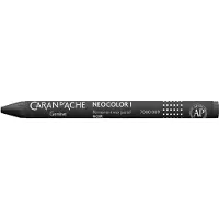 Caran d'Ache waskrijt zwart 10 cm 10 stuks