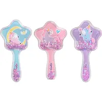 Martinelia Glittery Hair Brush Unicorn - Assorted-