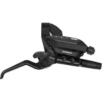 Shimano Versnellingshendel voor vlakke stuur, hydraulische schijfrem 7 versnellingen ez fire plus st-ef515-7r - zwart