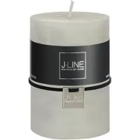 J-Line Cilinderkaars poedergroen m 39u