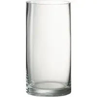 J-Line Vaas cylinder glas transparant small