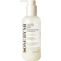 SOME BY MI Lacto Soy Sebum & Blackhead Cleansing Oil - 6.76Oz 200ml - Dagelijkse veganistische make-up verwijderende Koreaanse oliereiniger voor alle