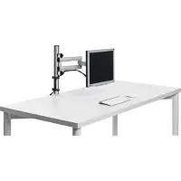 Novus monitor-zwenkarm TSS Basic, klem van 14 tot 40 mm, 2-delige draagarm